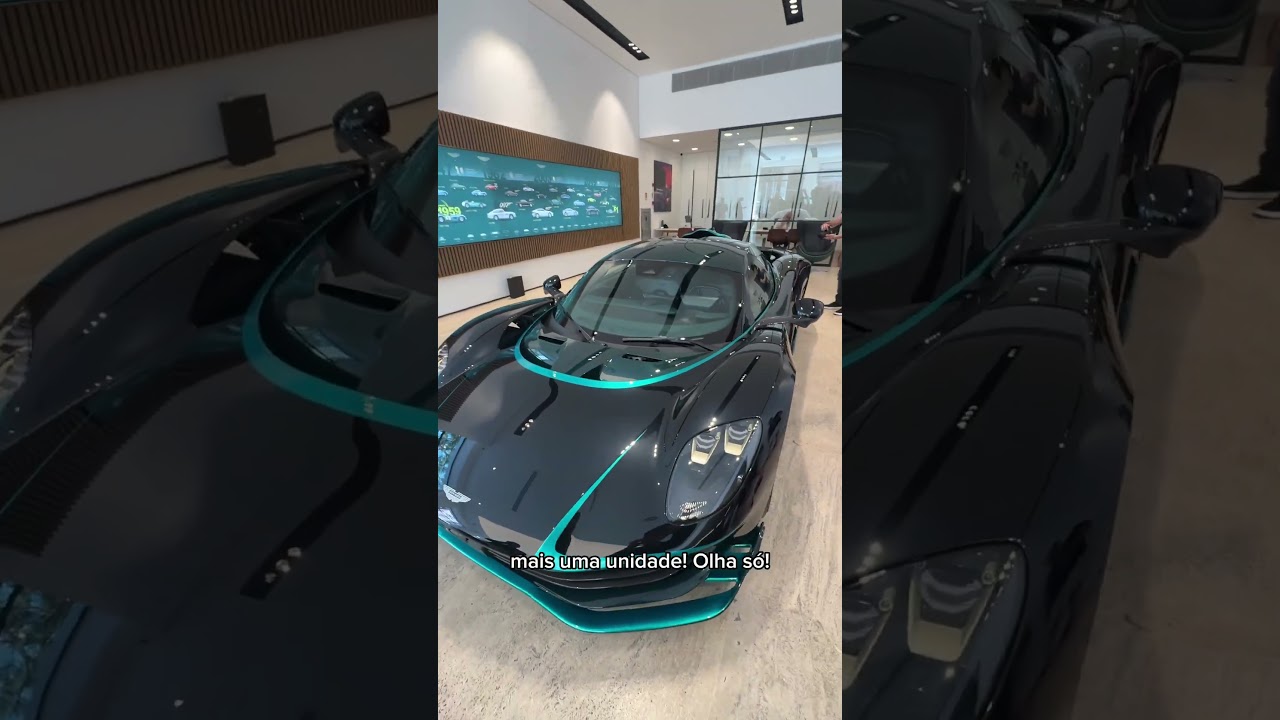 Os NOVOS Aston Martin VALHALLA do BRASIL!
