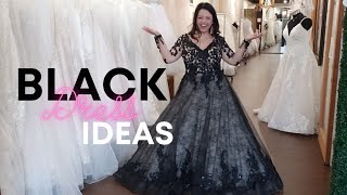 Where to Buy Black Wedding Dresses