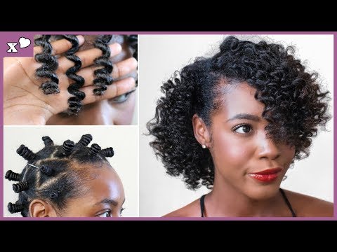 How To: PERFECT Defined Bantu Knot Out For 4c/4b...