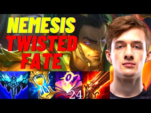 NEMESIS PLAYS TWISTED FATE VS ZED MID |EUW CHALLENGER PATCH 11.5| [League of Legends] Full Gameplay