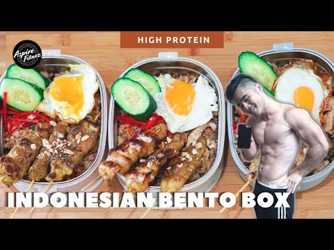 Healthy Indonesian Recipes | Nasi Goreng & Chicken Satay Recipe | Healthy Asian Meal Prep Ep 34.