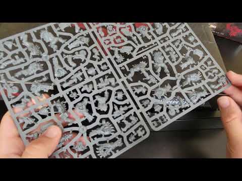 Warhammer 40K Space Ork Beast Snagga Army Box Opening