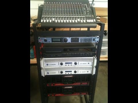 Extreme shop system :smd pro audio project vid 2 - crown amp...
