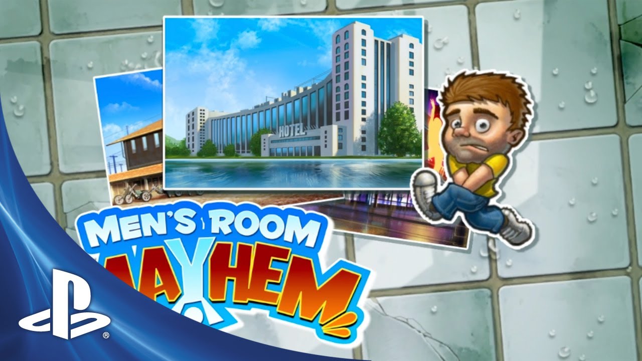 Lave Suas Mãos! Men’s Room Mayhem Chega Hoje ao PS Vita