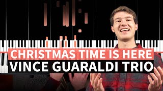 Download lagu Christmas Time is Here - Vince Guaraldi Trio - PIANO TUTORIAL / COVER (w/ chords) mp3
