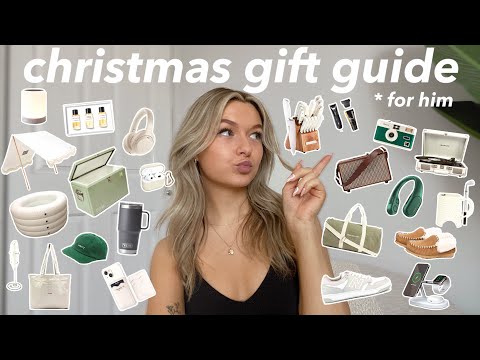 THE BEST GIFT GUIDE for your boyfriend, dad, brother etc ( 100+ gifts they ACTUALLY want )