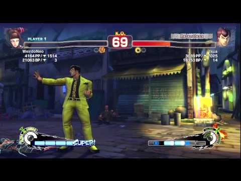 WeirdoNeo (Juri) vs tsua (Fei Long) HD 720p