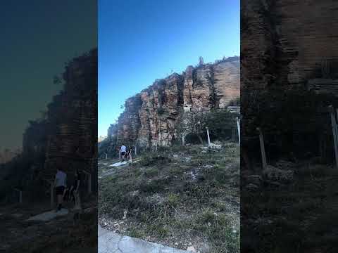 Sítio arqueológico em São João Batista do Glória, o Letreiro, pinturas rupestres #canastra