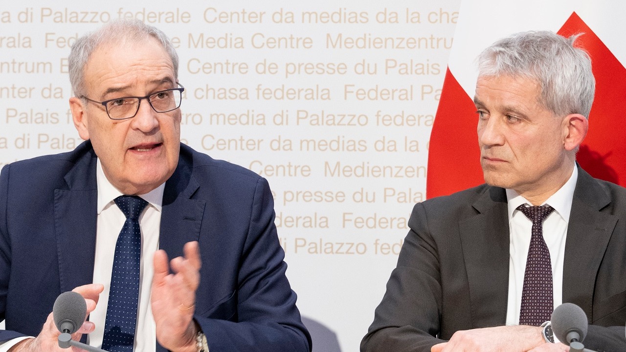 25.02.2026 - BP Parmelin und BR Jans: Unterstützung der Opfer der Brandkatastrophe in Crans-Montana