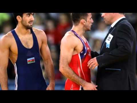 Toghrul Asgarov Azerbaijan wins Men's 60kg Freestyle wrestling Gold Medal in London Olympics