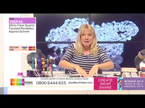 How to Make Beaded Jewellery: JewelleryMaker LIVE 9/03/2015