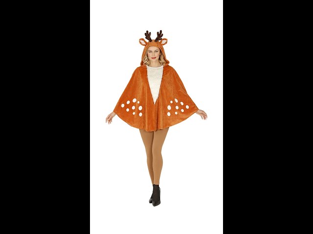 Rensdyr poncho video