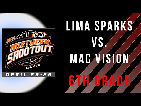 Lima  Sparks vs. MAC Vision 7th - GBA LIVE - 15th Annual GBA Northern Shootout
