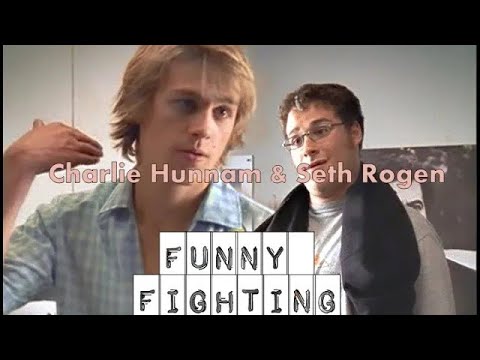 Charlie Hunnam & Seth Rogen ||  Undeclared - funny fighting scene 😂