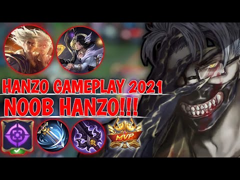 HANZO GAMEPLAY THE UNDERRATED META IN MYTHIC TIER GOD MODE USING THIS BUILD HANZO TOP 1 GLOBAL-MLBB