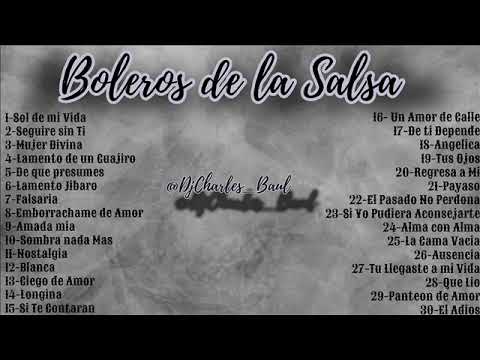 Boleros De La Salsa ⭐_ Dj Charles.