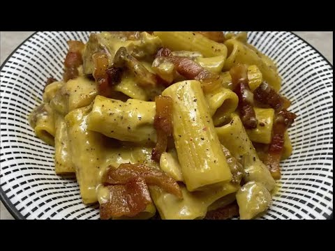 Carbonara e porcini? WHY NOT 🍄‍🟫🥓🐽 LA RICETTA FACILE E GODURIOSA!