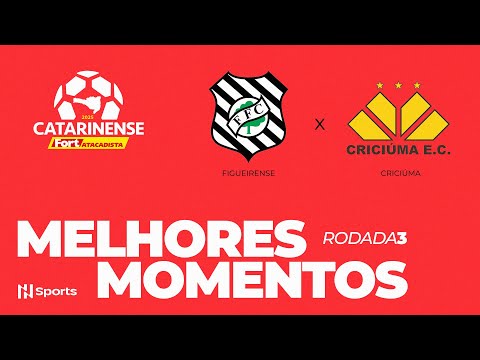 MELHORES MOMENTOS: FIGUEIRENSE 2 X 3 CRICIÚMA | CAMPEONATO CATARINENSE 2025 | 3ª RODADA | NSPORTS