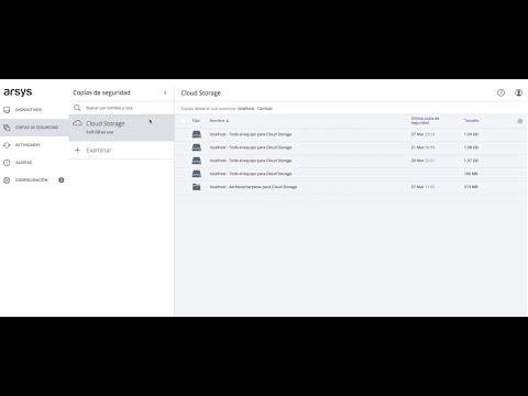 Vídeo: Cómo restaurar las copias de seguridad de los Servidores Cloud y Dedicados de Arsys