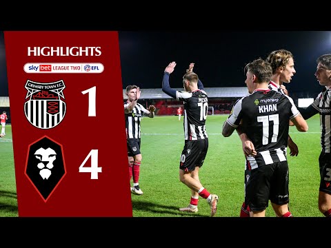 Grimsby Town (1) v Salford City (4) | Highlights