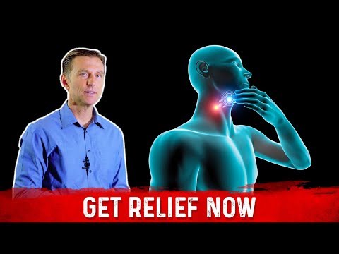 Strep Throat – The Fastest Way to Relieve Pain – Remedies for Strep Throat – Dr.Berg