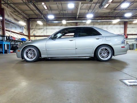 Installing Enkei RPF1 wheels on my LS swapped IS300