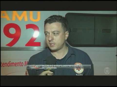 Mulher é atropelada na zona sul de Londrina