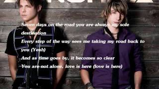 Love is Here by Sonohra Lyrics