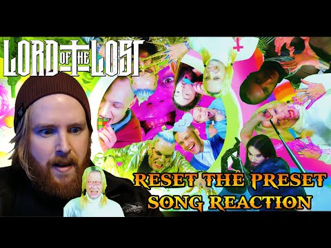 LORD OF THE LOST - Reset The Preset feat. Andy LaPlegua (Song Reaction)