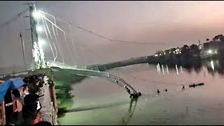 Morbi Bridge collapse in India: at least 81 dead | Gujarat Bridge Collapse - latest news from India