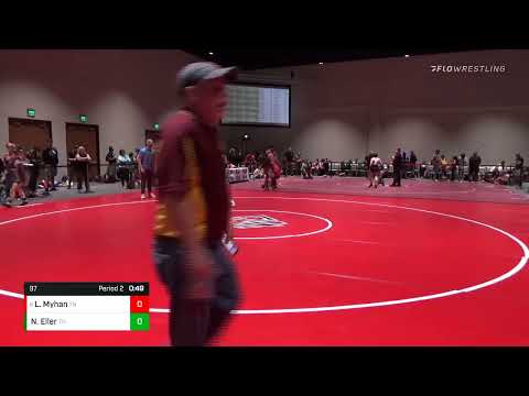 97 Lbs Cons. Semi - Luke Myhan, TN Vs Noah Eller, TN 0749