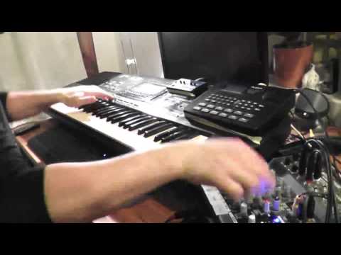Oldschool EBM JAM - Technics KN 920, Korg Monotron Duo, Alesis SR-16