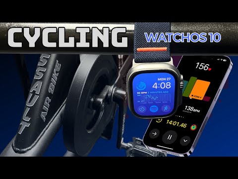 WatchOS 10 - New Features for Cycling Workouts with the ULTRA (on Assault Bike) #applewatch #apple