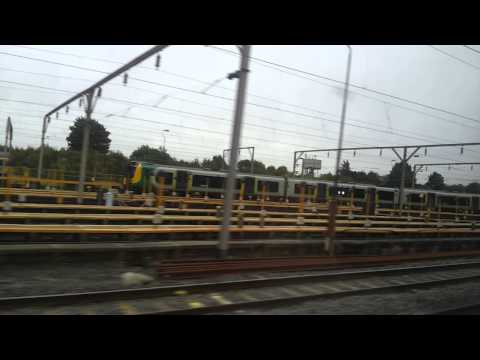 Class 66 No 66551 stable on Bletchley Yard on 5/10/12