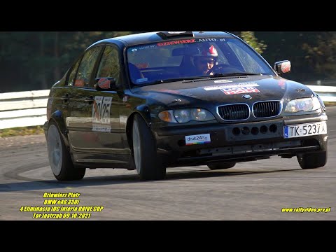 Dziewierz Piotr - BMW e46 330i - 4 Eliminacja IDC Interia DRIVE CUP Tor Jastrząb 09-10-2021