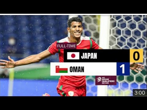#AsianQualfiers - Group B | Japan 0 : 1 Oman. Leave a like and subscribe.