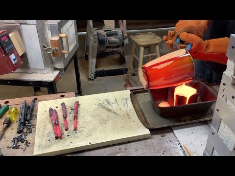 Smelting High Grade Gold Ore