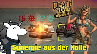 Perversely high ramming damage in Death Roads: Tournament #11