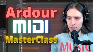 Video thumbnail for Ardour MIDI Masterclass by unfa🇺🇦