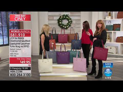 HSN | JOY & IMAN: Fashionably Functional Holiday Event 12.16.2017 - 10 PM