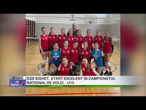SPORT  CSS SIGHET, START EXCELENT ÎN CAMPIONATUL NAȚIONAL DE VOLEI – U15