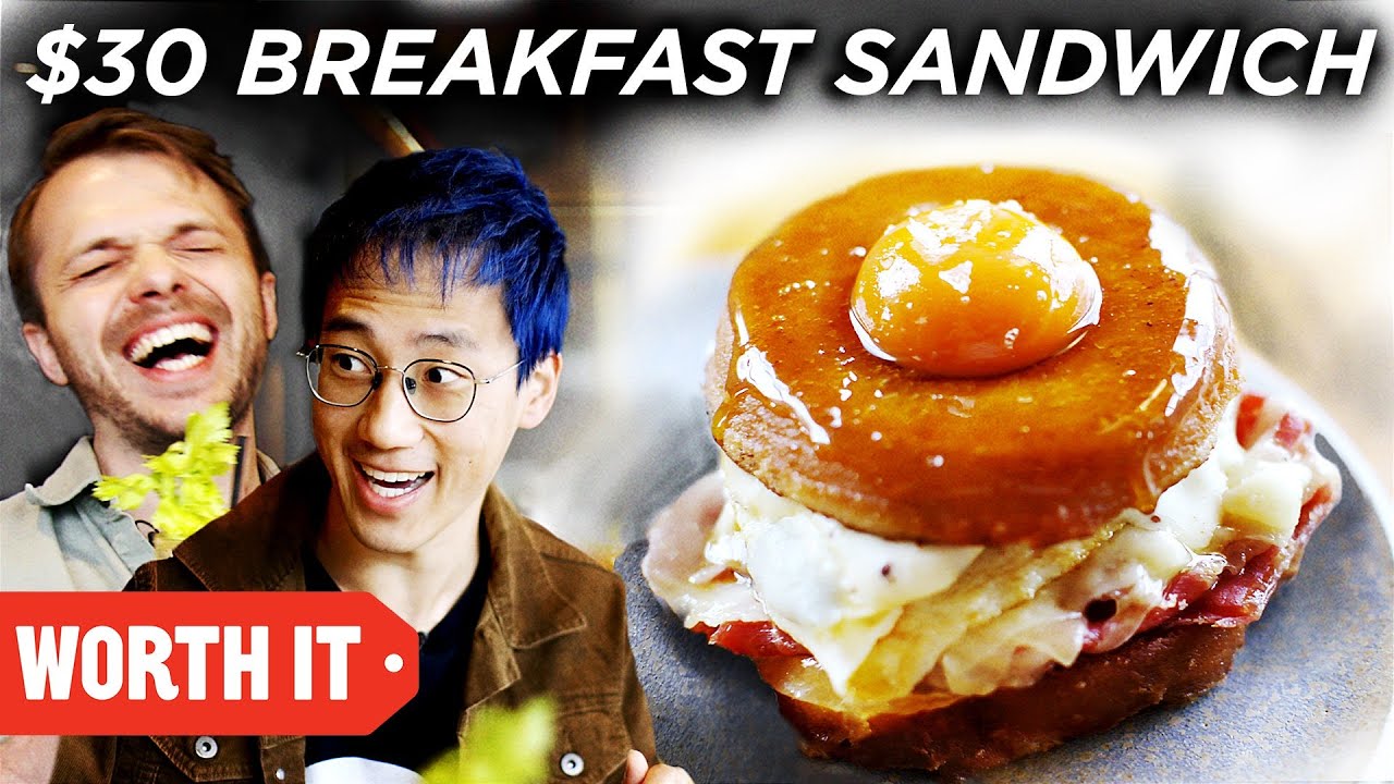 $4 Breakfast Sandwich Vs. $30 Breakfast Sandwich