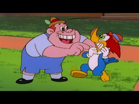Woody Hates Babysitting | 1 Hour of 90s Cartoons | Woody Woodpecker
