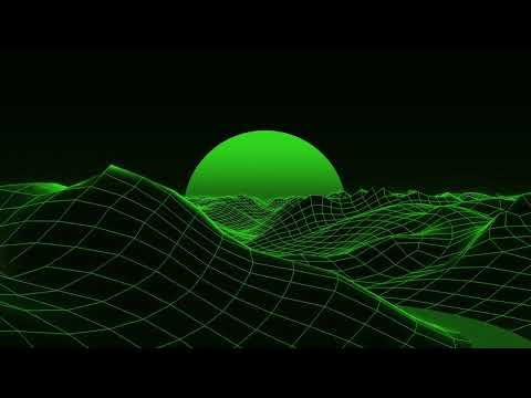[4K] 1 Hour Of Green DJ Visuals - VJ Loops