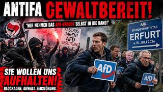 💥 Blockaden, Gewalt, Einschüchterung: Was in Erfurt geplant ist❗️