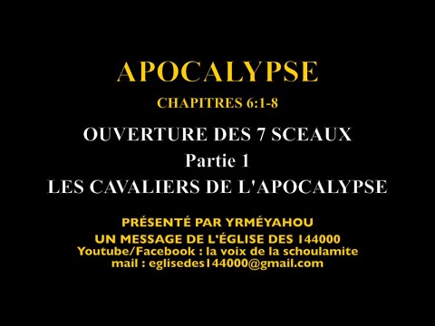 Apocalypse - Les 4 cavaliers de l'Apocalypse (1ère partie)