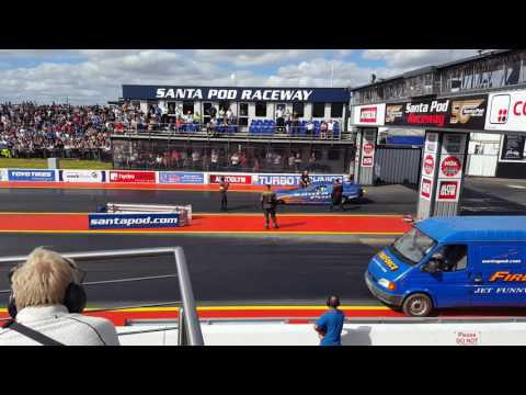 FireForce 3 jet car at Euro Finals 11th September 2016