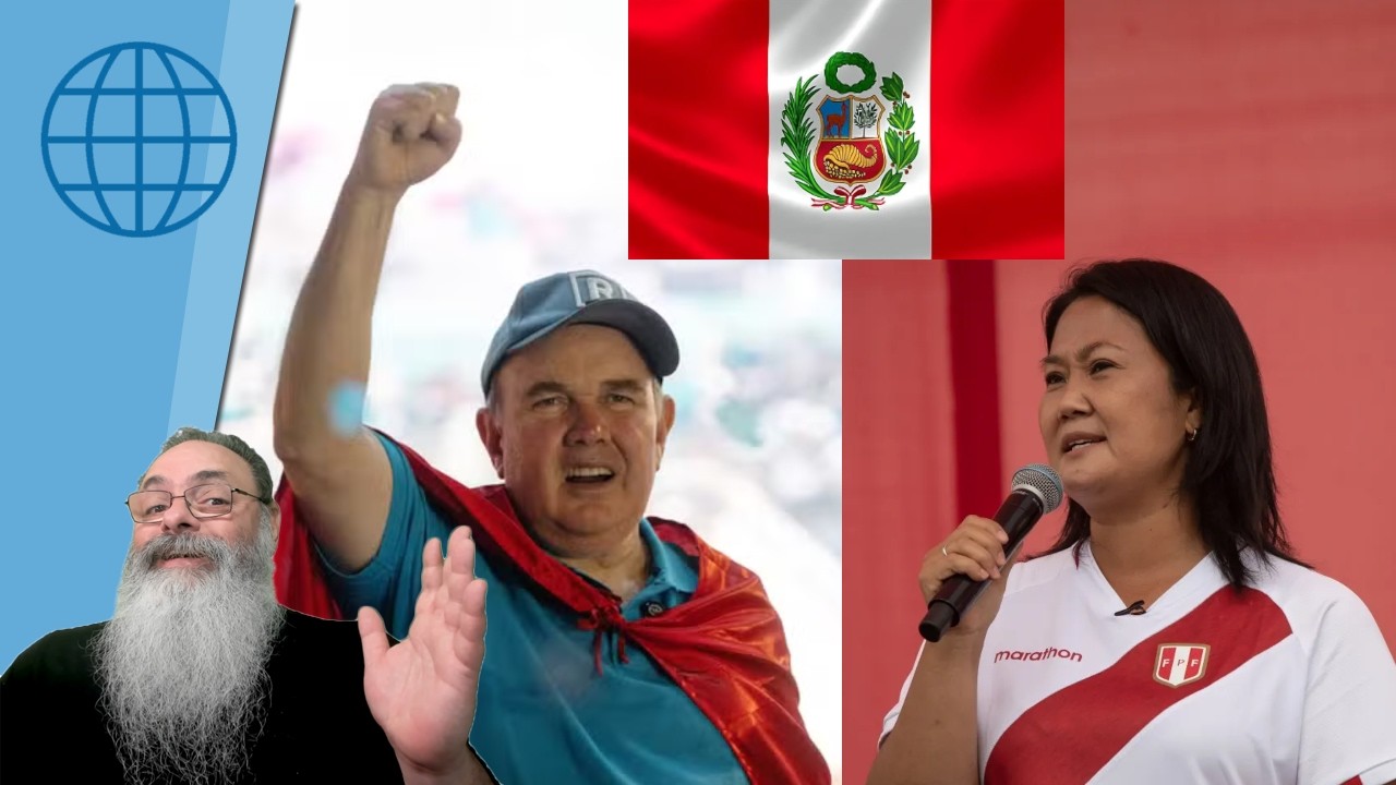 ELEIÇÃO do PERÚ APONTA para MAIS um PAÍS DESCARTANDO a ESQUERDA: 2o TURNO entre DIREITA e CENTRÃO