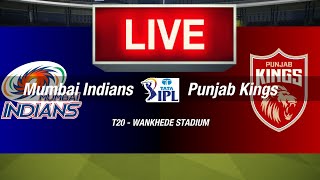 🛑Hindi🛑IPL LIVE - MI vs PBKS🛑MUMBAI vs PUNJAB🛑CRICKET 22 GAMEPLAY🛑LIVE MATCH STREAMING🏏🏆🏏