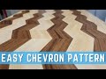 How To 3D Chevron Pattern My First Cutting Board Walnut Maple